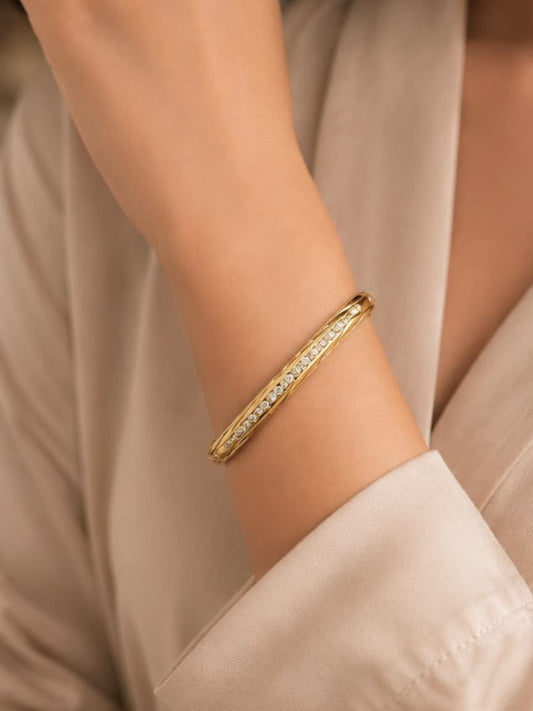 Golden Crystal Handcuff