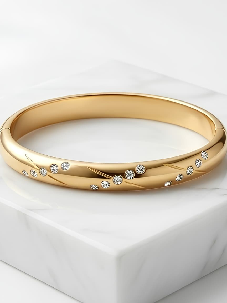 Golden Whisper Cuff