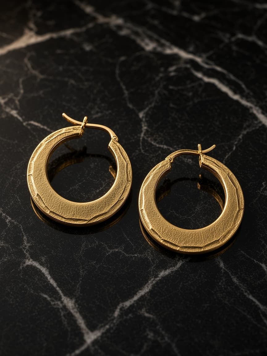 Royale Round Earrings