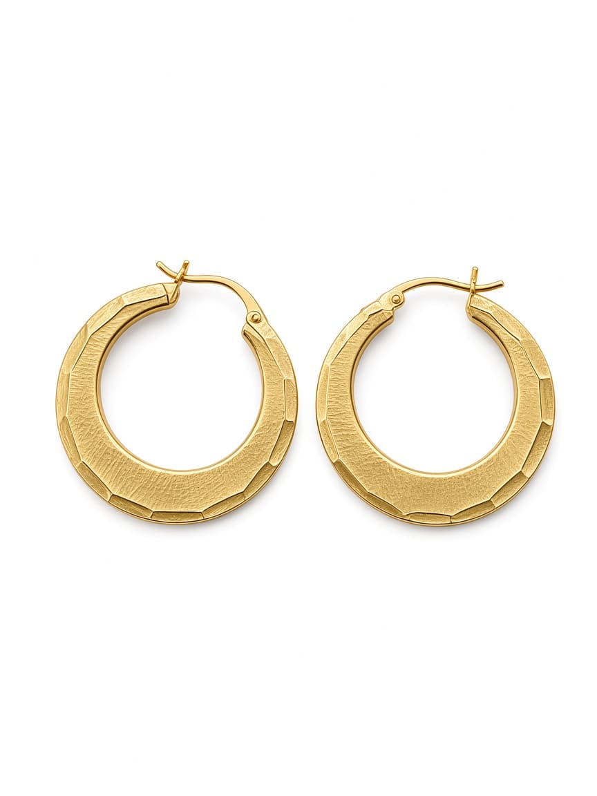 Royale Round Earrings