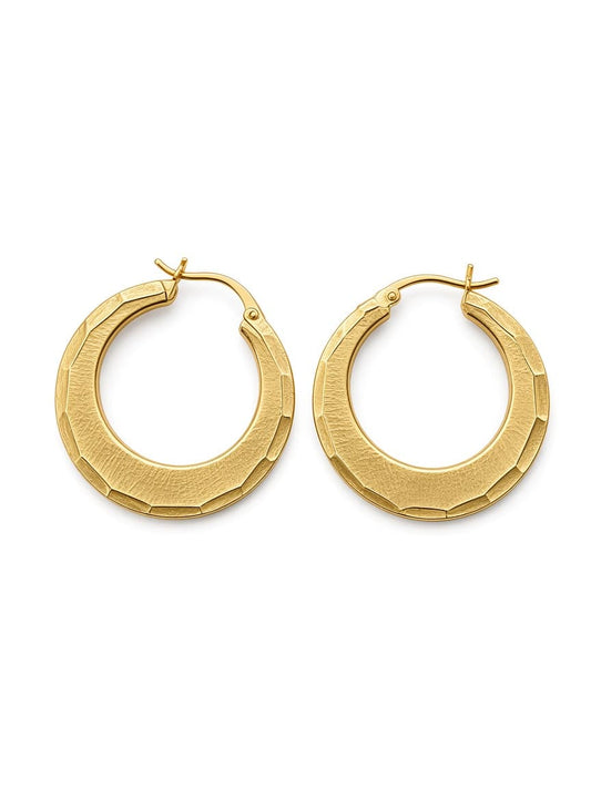 Royale Round Earrings