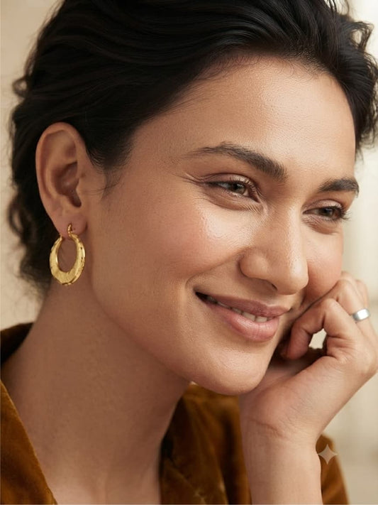 Royale Round Earrings