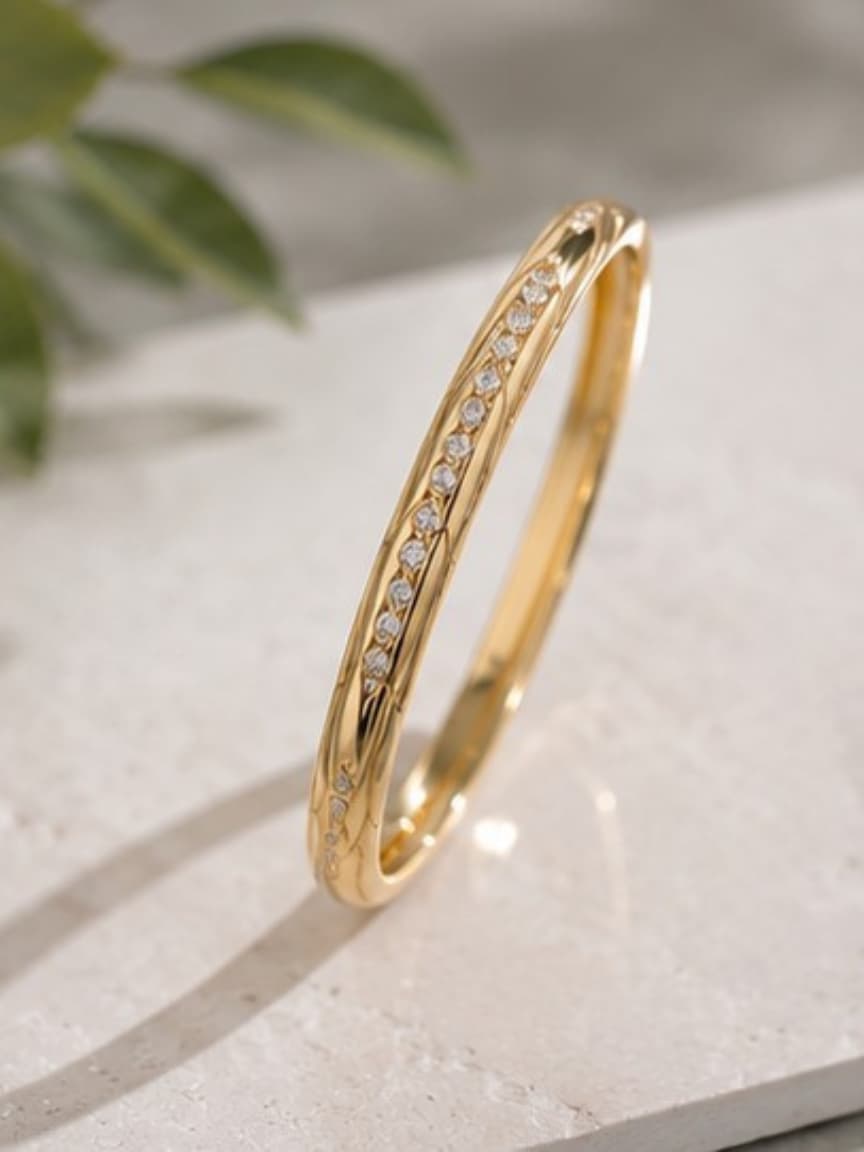Golden Crystal Handcuff